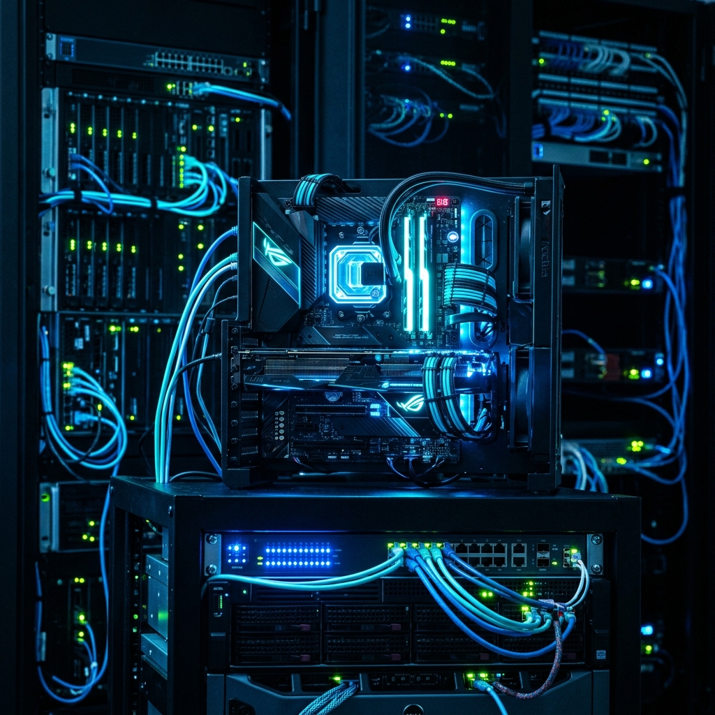 High-tech computer hardware